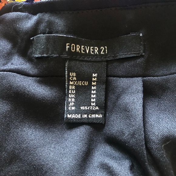 Forever 21 Criss Cross Panel Sequin Mini Skirt - Picture 7 of 8